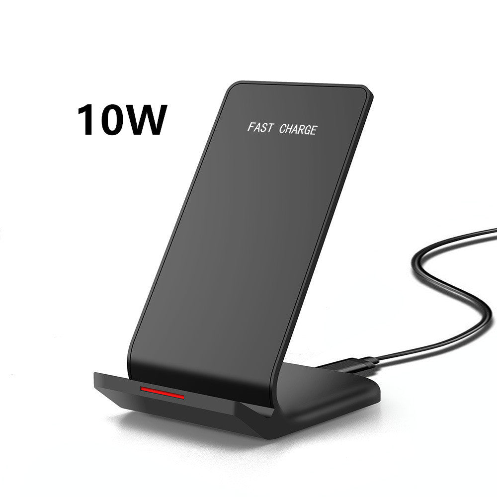 Wireless smart vertical mobile phone charger fast charge suitable for mobile phones